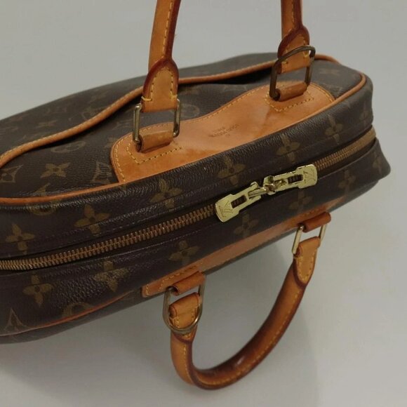 LOUIS VUITTON Monogram Trouville Hand Bag M42228 LV Auth 132216 - Picture 7 of 16
